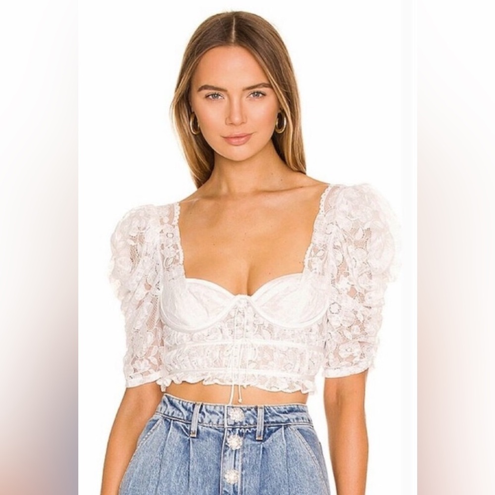 For Love And Lemons Lorena Top